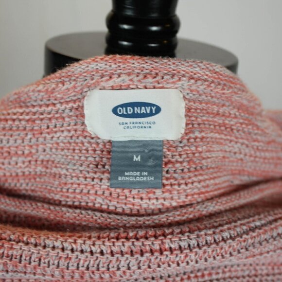 Old Navy Sweater Pink Long Sleeve Medium - Picture 4 of 4